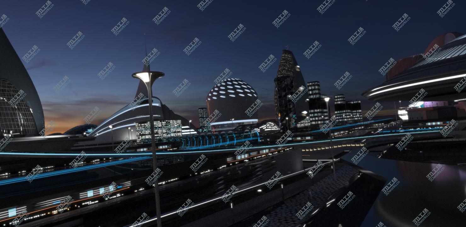 images/goods_img/202104094/3D 3D Night City of the Future. Pegasus/5.jpg